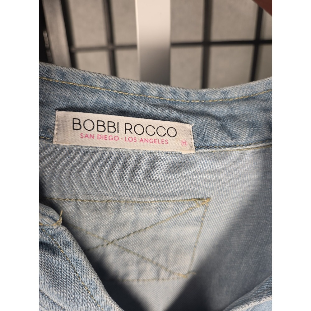 Bobbi Rocco Boho Western Denmark Denim Long sleeve Medium - Picture 6 of 8